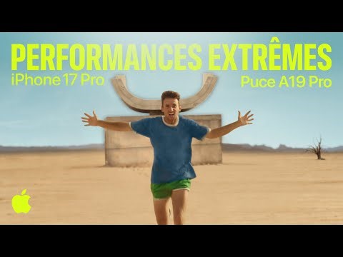 iPhone 17 Pro | Puce A19 Pro | Performances extrêmes | Apple