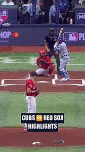 W. Cubs vs Red Sox postseason highlights