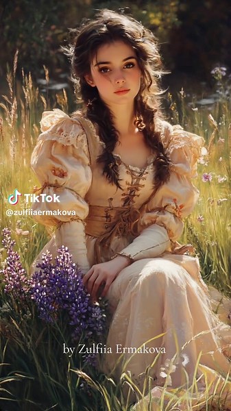 Exploring a Fantasy Wildflower Field with AI