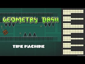 Geometry Dash - Time Machine [Piano Cover]