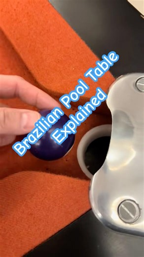 Have you ever played on Brazilian pool table? #pooltable #pooltabletips #billiards