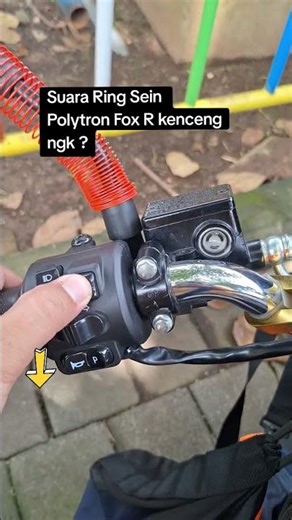 Polytron Fox R Turn Signal Ring #turnsignaling #flashlight #polytronfoxr #electricmotorcycle