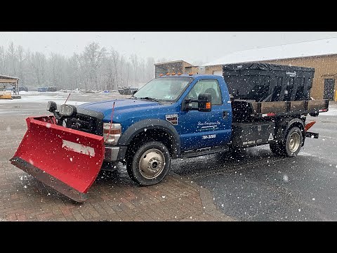 New Salt Spreader... Testing and Tuning