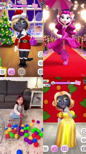 My Talking Angela – Funny Moments #mytalkingangela #shorts #funny