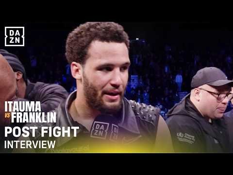 Moses Itauma reacts to KNOCKING OUT Jermaine Franklin! | Post Fight Interview