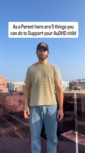 Matthew @TrueMe on Instagram: "💥 What looks like typical AuDHD traits might actually be your child struggling significantly. When AuDHD kids seem defiant, distracted, or emotional, it’s often dismissed as “just their neurodivergence”—but they might be experiencing real distress or burnout. ❤️‍🩹 AuDHD children can mask their struggles at school, making it hard to recognize when they’re genuinely not okay versus managing their baseline needs. Here are 5 things you can do to support your AuDHD ch