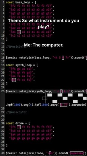 Live coding with Strudle