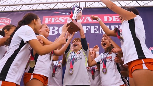 Growing the game ✨ Check out highlights from our third annual girls-only youth soccer tournament featuring more than 200 teams 👏 | San Diego Wave FC
