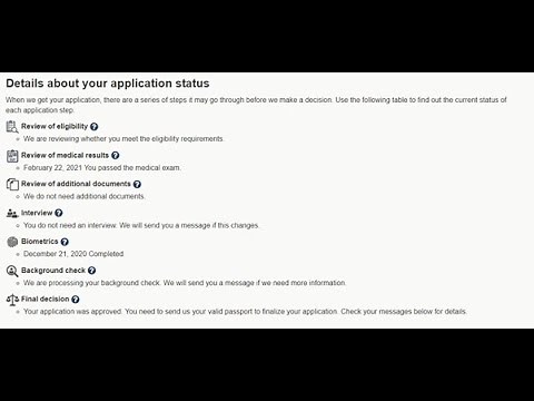 🇨🇦 GC KEY Account Details and Questions Answered || Review Eligibility and Medical Update date