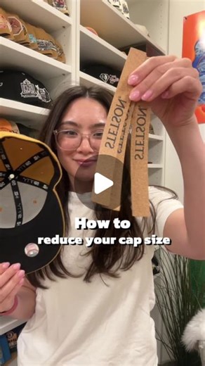 Hatstore on Instagram: "Just an easy and simple hack on how to reduce your cap size 🔥"
