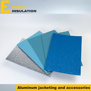[Hot Item] Aluminum Stucco Embossed Cladding Sheet Metal Jacketing Pipe Insulation Jacket Types Aluminum Roll Jacketing Prices