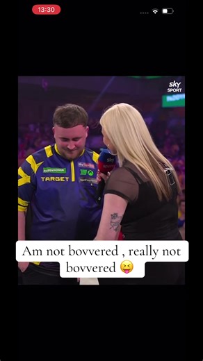Luke Littler explodes on stage #fyp #darts #lukelittlerdarts #bothered #botheredmuch