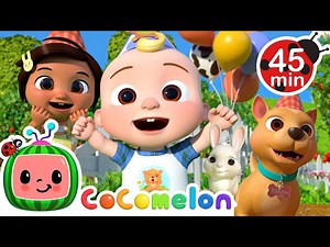 Happy Birthday Baby JJ! 🎂🥳 Birthday Songs Compilation   More CoComelon Nursery Rhymes & Kids Songs - Videos For Kids