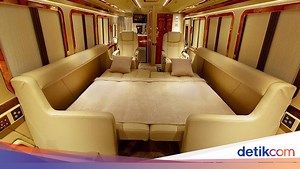 Bus Mewah ala Sultan, Bisa Jadi Rumah Berjalan