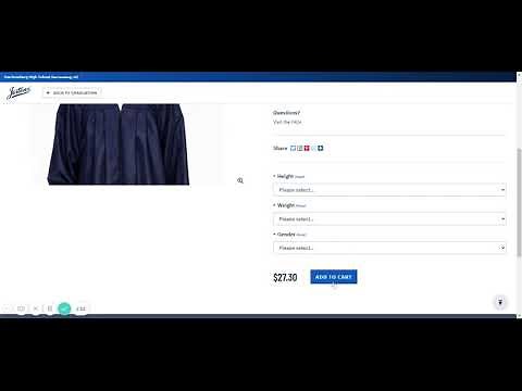 Cap & Gown Ordering - Jostens