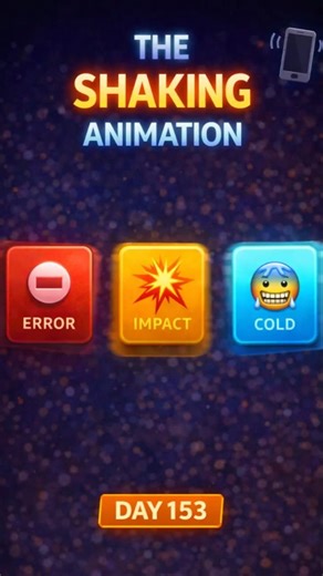 Shaking Animation Using HTML, CSS and JS|#shorts #coding #programming #webdevelopment