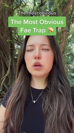 Remember to stay out of unidentified forest portals, kids 🌳🧚🏼‍♂️✨ #witchtok #vvitchtok #witchesoftiktok #Fae #Faerie #fairies #FaeContent #FaeWitch #magick