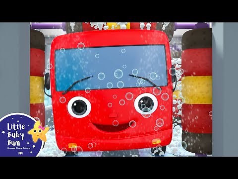 Bus Wash Song! | Little Baby Bum - New Nursery Rhymes for Kids