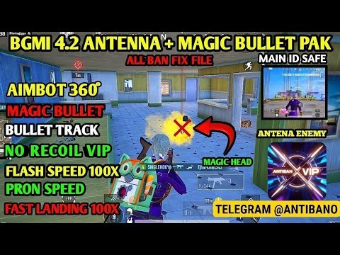 BGMI 4.2 AIMBOT OBB | BGMI ANTENNA CONFIG FILE 4.2 | BGMI NO RECOIL CONFIG 4.2 | BGMI AIMBOT OBB 4.2