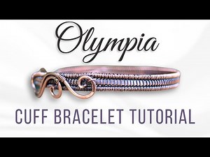 Learn to Make This Simple Wire Wrapped Cuff Bracelet