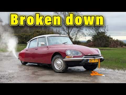 £1000 Citroen DS First Test drive goes Horribly Wrong!