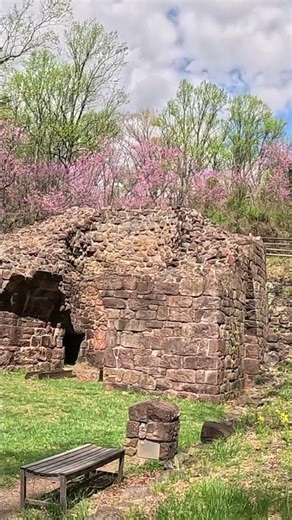 The Historic Hopewell Furnace's Anthracite Coal Furnace circa 1857-1857