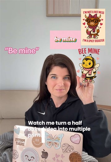 This winter we are following the plan not the mood! Partnering with Playground has been such a blessing because even on my lowest energy days I can still stay accountable with my business and crank out some trendy print on demand designs. If you haven’t given Playground a try yet, I highly recommend!!! #playgroundai #playgroundpartner #printondemand #printondemanddesigns #aidesign