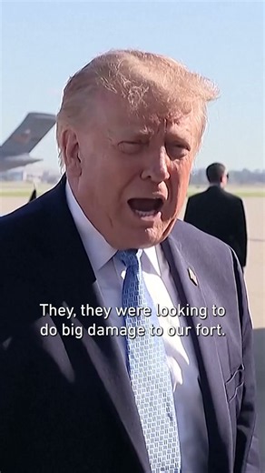 Trump: suspects of UK base attempted attack were to make "big damage"