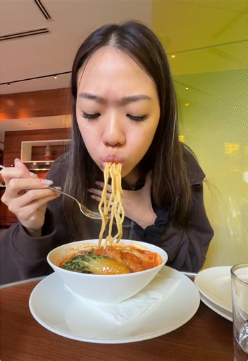 Enjoying Hotel Breakfast at JW Marriott's Executive Lounge