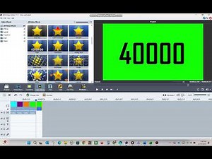 Making Numbers 1-70000 in AVS Video Editor