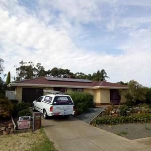 Full roof restoration in colour Bill Brown with VFC Colorbond gutters in Classic Cream 👍 | Austek Roofing - SA