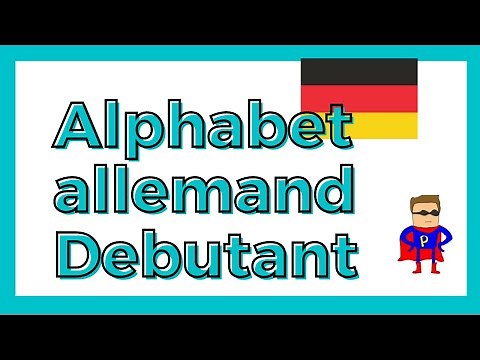 [VIDEO ANIMEE] APPRENDRE alphabet ALLEMAND FaCiLe et LA PRONONCIATION🛑