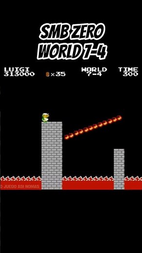 Super Mario Bros Zero Romhack Gameplay World 7-4 #mario