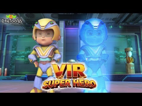 Vir The Robot Boy : Vir Vs Robotic Vir | Vir Super Hero Compilation | 3D Animated Cartoon