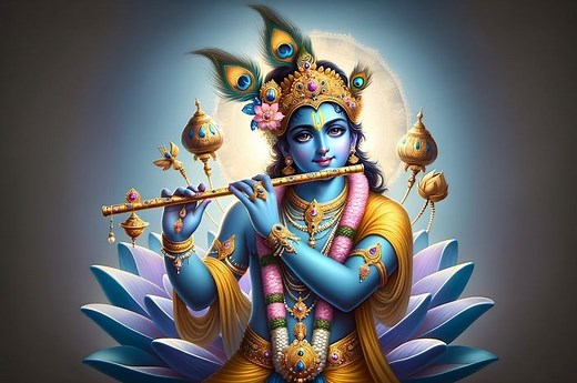 Siapakah Krishna dalam Agama Hindu dan Mengapa Tubuhnya Berwarna Biru? | National Geographic
