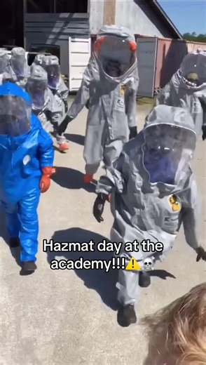Hazmat Day at the Fire Academy