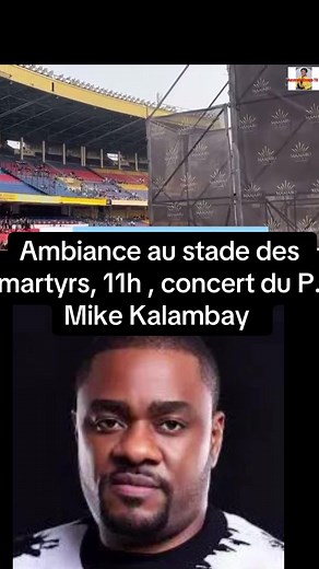 Concert vibrant de Mike Kalambay au Stade des Martyrs