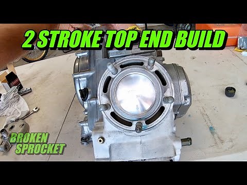 2 Stroke Top End Rebuild Piston Replacement RM125.
