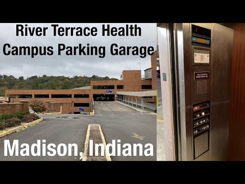 Dover Hydraulic Elevator/Lift - River Terrace Health Campus Parking Garage - Madison, Indiana