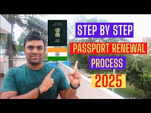 How to Renew Indian Passport Online in 2025 | Passport Renewal Procedure | Passport Kaise Renew Kare