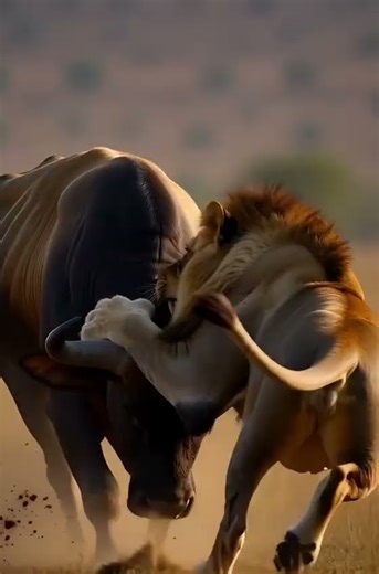 The Ultimate Showdown: Lion vs Elephant in Wild Fight #shorts #wildlife