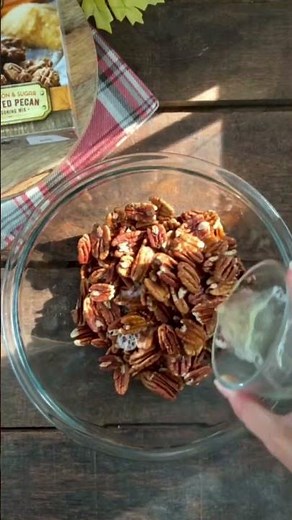 EASY Game Day Snack! 🏈 3-Step Roasted Pecan Recipe (Sweet & Savory Tailgating Food)