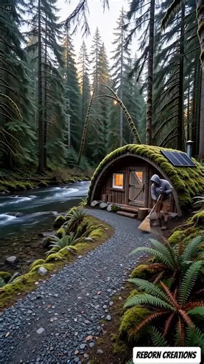 Secret Cabin by the River! 🏞️🏡