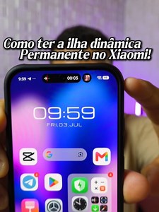 Como deixar a Ilha Dinâmica permanente no Xiaomi (HyperOS)