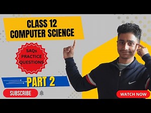 CLASS 12 COMPUTER SCIENCE SAQs PRACTICE QUESTIONS PART 2#elopeeth #computerscience #class12