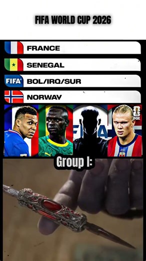 Mbappe vs Haaland FIFA WORLD CUP 2026!! Group I: #footballshorts #fifa #worldcup #2026 #france