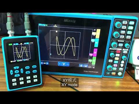 New 120M dual-channel oscilloscope dso2512g demo