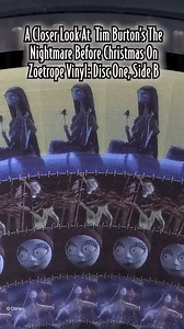 Vinyl record designer Drew Tetz gives us an up-close look at disc 1, side B of Disney Tim Burton’s The Nightmare Before Christmas on zoetrope vinyl - available at DisneyMusicEmporium.com!Watch The Nightmare Before Christmas now on Disney . | Disney Music Emporium