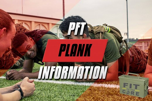 As of Jan. 1, 2020, the Marine Corps authorized the use of the plank as an alternate to the abdominal crunch. Learn more of how to perform this to gain the maximum points on your next PFT should you choose to use this. More information can be found here: https://www.marines.mil/News/Messages/MARADMINS/Article/1869148/forthcoming-change-to-the-physical-fitness-test-pft/ https://www.fitness.marines.mil/PFT-CFT_Standards17/ www.dvidshub.net/video/706584/pft-plank-instructional-video | Marine Corps 