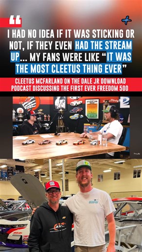 348K views · 7.3K reactions | Cleetus McFarland on the Dale Jr. Download? Unreal! Safe to say FRDM+ has come a long way since 2020. Head over to Dale Jr.'s Dirty Mo Media to see the rest of his interview. Do it for Dale! #frdmplus #freedomfactory #cleetusmcfarland #doitfordale #dalejr #dalejrdownload #dirtymomedia #podcast #livestream #freedom500 | FRDMplus | Facebook